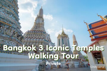 Bangkok 3 Iconic Temples Walking Tour · Private