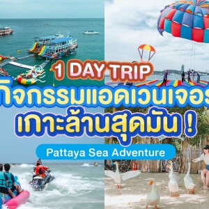 One day trip : พัทยา-เกาะล้าน (หาดเทียน)+กิจกรรมทางน้ำ ถ่ายรูปโดรน+อาหารกลางวัน+รถรับ-ส่ง, พัทยา