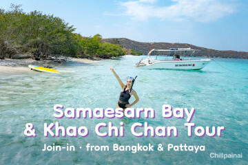 Samaesarn Bay & Khao Chi Chan Tour · Join-in Van & Speedboat · from Bangkok & Pattaya