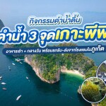 กิจกรรมดำน้ำ 3 จุดบนเกาะพีพี (ดำน้ำตื้น) Phuket Dive Center 1 ท่าน,ภูเก็ต