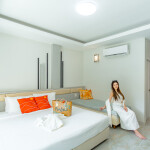 Pimtara Beach Resort (พิมพ์ธาราบีช รีสอร์ท) ห้อง ดีลักซ์ 2 ท่าน ระยอง