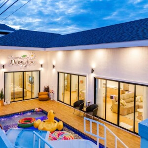 พูลวิลล่าชะอำ : DAISY VILLA สำหรับ 10 ท่าน