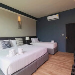 พูลวิลล่าพัทยา : V3 DOJO POOL VILLA DARK POOL 2 ห้องนอน เริ่ม 4 ท่าน