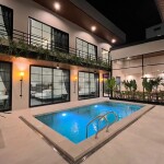 พูลวิลล่าพัทยา : V2 DOJO pool villa sexy 7 ห้องนอน เริ่ม 15 ท่าน