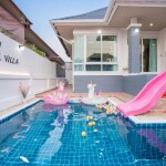 พูลวิลล่าพัทยา : Sea Of Fun Pool Villa สำหรับ 10 ท่าน