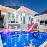 พูลวิลล่าพัทยา : Sea Of Fun Pool Villa สำหรับ 10 ท่าน