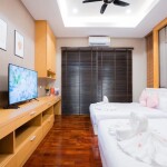 พูลวิลล่าพัทยา : Sea Of Fun Pool Villa สำหรับ 10 ท่าน