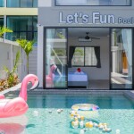 พูลวิลล่าพัทยา : Let’s Fun Pool Villa สำหรับ 17 ท่าน