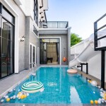 พูลวิลล่าพัทยา : Mavia Fun Pool Villa สำหรับ 10 ท่าน