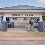 พูลวิลล่าพัทยา : Ocean Fun Pool Villa สำหรับ 10 ท่าน