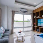 พูลวิลล่าพัทยา : Ocean Fun Pool Villa สำหรับ 10 ท่าน
