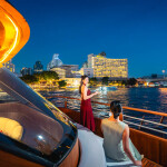 ดินเนอร์บนเรือยอร์ชล่องแม่น้ำเจ้าพระยา Pruek Cruise สำหรับ 1 ท่าน (จอยทริป), กรุงเทพ