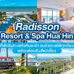 Radisson Resort and Spa Hua Hin (เรดิสัน รีสอร์ท แอนด์ สปา หัวหิน) ห้อง Deluxe Ocean View 2 ท่าน, หัวหิน