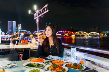 New Year Party COUNTDOWN 2027 · Riverside Carnival Cruise Dinner Ticket · Riverside Bangkok