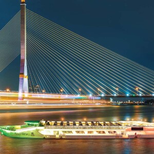 Riverside Kinlen Dinner Cruise in Bangkok [Riverside Bangkok Pier]