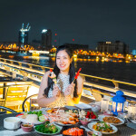 Riverside Kinlen : บุฟเฟ่ต์ดินเนอร์บนเรือหรูล่องแม่น้ำเจ้าพระยา