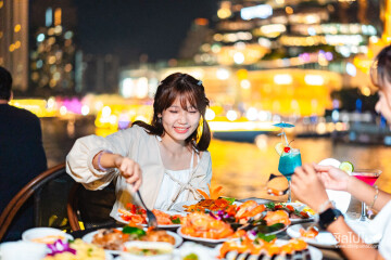 New Year Party Countdown 2026 : Royal Princess Dinner Cruise in Bangkok [Asiatique]