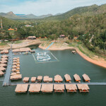 Ruknam Resort (รักน้ำ  รีสอร์ท มัลดีฟส์ ไทยแลนด์ เขื่อนศรีนครินทร์ กาญจนบุรี) บ้านมัลดีฟส์ วอเตอร์พาร์ค วิวสวนน้ำ 2 ท่าน กาญจนบุรี