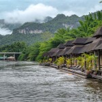 Saiyokview Resort (ไทรโยควิว รีสอร์ท) ห้อง แพริมน้ำ 2 ท่าน กาญจนบุรี