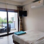 Samed Seaside Resort (เสม็ด ซีไซด์ รีสอร์ท) ห้อง เตียงใหญ่พร้อมวิวทะเลบางส่วน 2 ท่าน เกาะเสม็ด