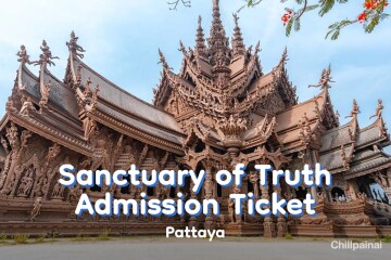 Sanctuary of Truth Admission Ticket · Pattaya