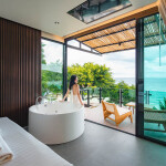 Sangthian Beach Resort Koh Samed (แสงเทียนบีชรีสอร์ท เกาะเสม็ด) ห้อง Cozy Jacuzzi Ocean VIP 2 ท่าน, เกาะเสม็ด