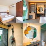 Sangthian Beach Resort Koh Samed (แสงเทียนบีชรีสอร์ท เกาะเสม็ด) ห้อง Cozy Jacuzzi Ocean VIP 2 ท่าน, เกาะเสม็ด