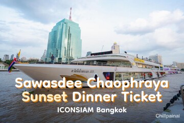 Sawasdee Chaophraya Sunset Dinner Ticket · ICONSIAM Bangkok