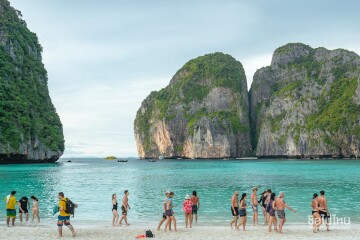 Phi Phi, Maya Bay, Pileh Lagoon & Maiton Island Sunset Tour · Join-in Catamaran · from Phuket