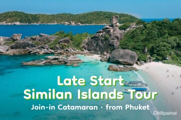 Late Start – Similan Islands Tour · Join-in Catamaran · from Phuket