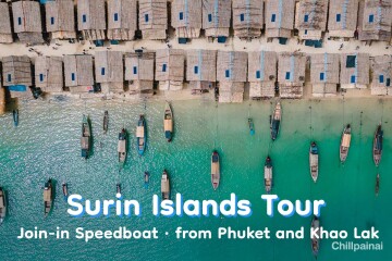 Surin Islands Tour · Join-in Speedboat · from Phuket and Khao Lak