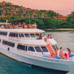 Romantic Sunset Cruise : ดินเนอร์ล่องเรือหรู ชมพระอาทิตย์ตก 2 ชม.+อาหาร 4 คอร์ส+รถรับส่ง, ภูเก็ต