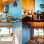 Seafar Resort (สีฟ้า รีสอร์ท) ห้อง Beach Front Deluxe with Jacuzzi 2 ท่าน เกาะกูด