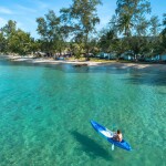 Seafar Resort (สีฟ้า รีสอร์ท) ห้อง Beach Front Deluxe with Jacuzzi 2 ท่าน เกาะกูด