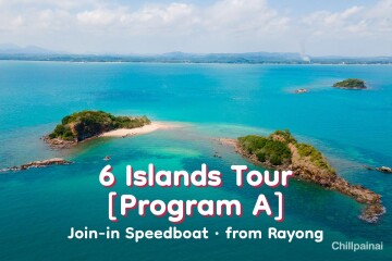 6 Islands Tour · Join-in Speedboat · from Rayong [Program A]