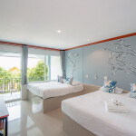 ห้องพัก Seattlec (ซีแอตเทิล) Hillsids,Top view,Pool view สำหรับ 2 ท่าน/คืน , แสมสาร