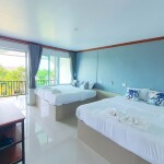 ห้องพัก Seattlec (ซีแอตเทิล) Hillsids,Top view,Pool view สำหรับ 2 ท่าน/คืน , แสมสาร