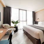 Seekers Finders Rama IV Hotel, SureStay Collection by Best Western (โรงแรม ซีคเกอร์ส ฟายน์เดอร์ส พระราม 4, ชัวร์สเตย์ คอลเลคชั่น บาย เบสท์ เวสเทิร์น) ห้อง superior 2 ท่าน, กรุงเทพ