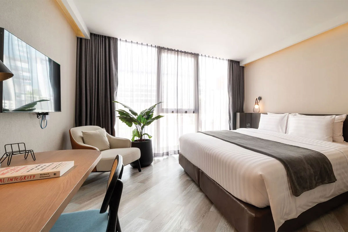 Seekers Finders Rama IV Hotel, SureStay Collection by Best Western (โรงแรม ซีคเกอร์ส ฟายน์เดอร์ส พระราม 4, ชัวร์สเตย์ คอลเลคชั่น บาย เบสท์ เวสเทิร์น) ห้อง superior 2 ท่าน, กรุงเทพ