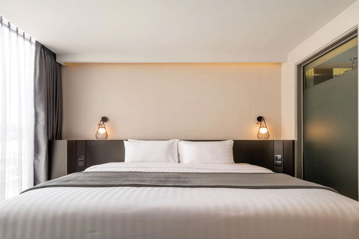 Seekers Finders Rama IV Hotel, SureStay Collection by Best Western (โรงแรม ซีคเกอร์ส ฟายน์เดอร์ส พระราม 4, ชัวร์สเตย์ คอลเลคชั่น บาย เบสท์ เวสเทิร์น) ห้อง superior 2 ท่าน, กรุงเทพ