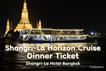 Horizon Cruise Shangri-La in Bangkok [Shangri-La Bangkok’s private pier]