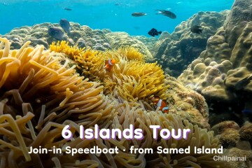 6 Islands Tour · Join-in Speedboat · from Samed Island
