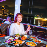 Smile Riverside Cruise : บุฟเฟ่ต์ดินเนอร์บนเรือหรูล่องแม่น้ำเจ้าพระยา สำหรับ 1 ท่าน