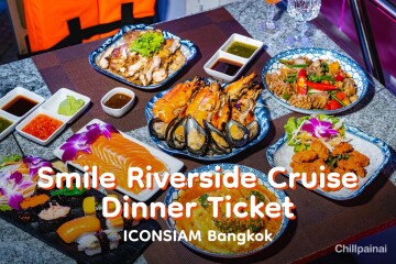 Smile Riverside Cruise Dinner Ticket · Asiatique Bangkok