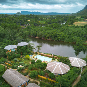 The Elephant Treehouse (บ้านต้นไม้) ห้อง Mountain Touch Tower 2 ท่าน กาญจนบุรี