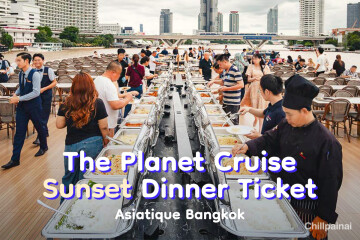 The Planet Cruise Sunset Dinner Ticket · Asiatique Bangkok