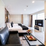 The Sanctuary Resort Pattaya (เดอะ แซงชัวรี่ รีสอร์ท พัทยา, บีดับเบิลยู ซิกเนเจอร์ คอลเลคชั่น) ห้อง Junior Suite 2 ท่าน, พัทยา