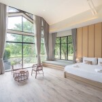 Villa De Leaf River Kaeng Krachan (วิลล่า เดอ ลีฟ ริเวอร์ แก่งกระจาน) ห้อง Luxury 2 ท่าน , แก่งกระจาน