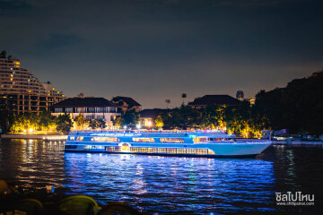 Loy Krathong Festival : White Orchid Cruise in Bangkok [ICONSIAM/Asiatique]
