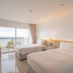 Worita Cove Hotel (วรริตา โคว์ฟ โฮเทล) ห้อง Superior Seaview 2 ท่าน, พัทยา